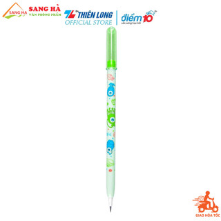 (Combo 10 cây) Bút chì khúc Thiên Long Điểm 10 TP-PC005, Bút chì nét nhỏ gọn đẹp_Chính hãng TL