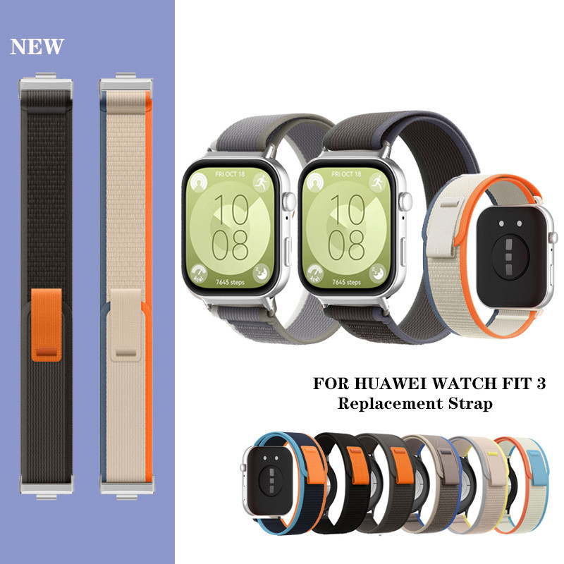 Dây đeo Nylon có đầu nối cho Huawei Watch Fit 3 / 4 / fit3