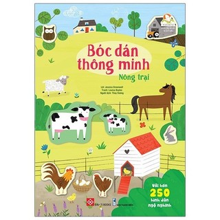 Sách bóc dán thông minh - nông trại