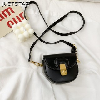Túi đeo chéo kết cấu tất cả trong một JUSTSTAR Túi yên vai đơn giản thời trang