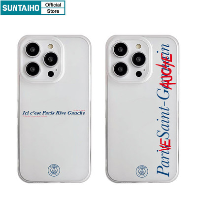 Suntaiho Thẩm Mỹ Tiếng Anh Bướm Trong Suốt Mờ Ốp điện thoại Cho Iphone 16 15 14 12 13 11 Pro Max IP 7 8 Plus Iphon X Xs XR Xs Max TPU Silicon Mềm Cao Cấp Chống Sốc Ốp điện thoại