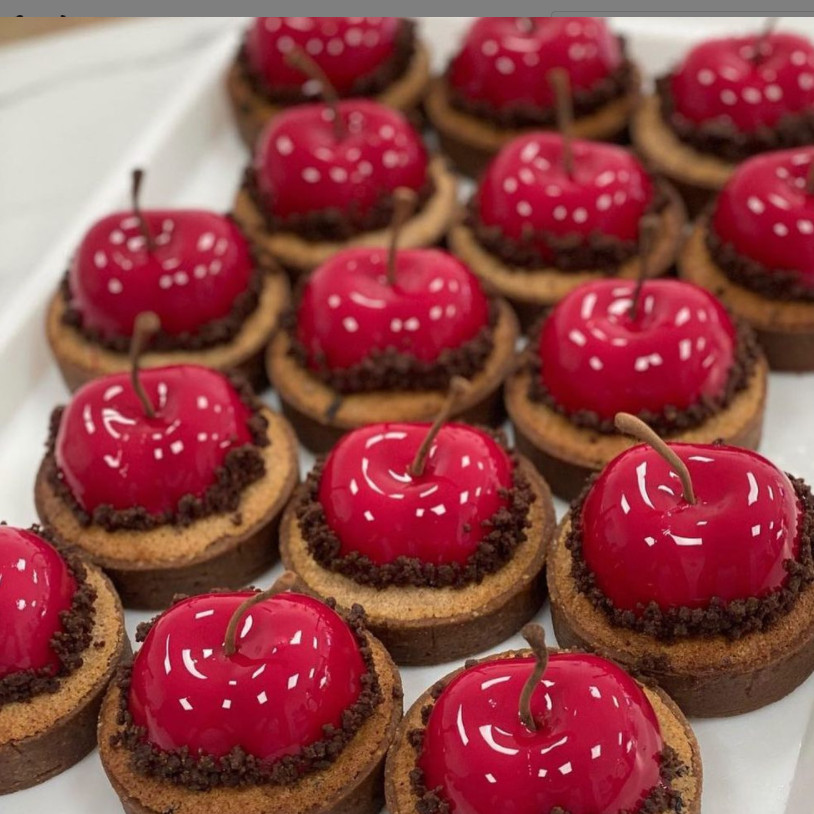 Mô phỏng trái cây Apple Lemon Cherry Mousse Bánh pha lê Foie Gras diy Baking