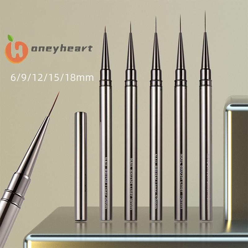 < Honeyheart > Nail Art Liner Brush Gel Nail Brush Gel Nail Polish Painting Brush Vẽ Nail Art Brush 