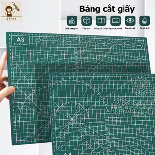  Bảng kê cắt tự liền A2 A3 A4 DIY Cutting Mat thủ công dùng kê cắt rạch Washi Tape làm đồ 