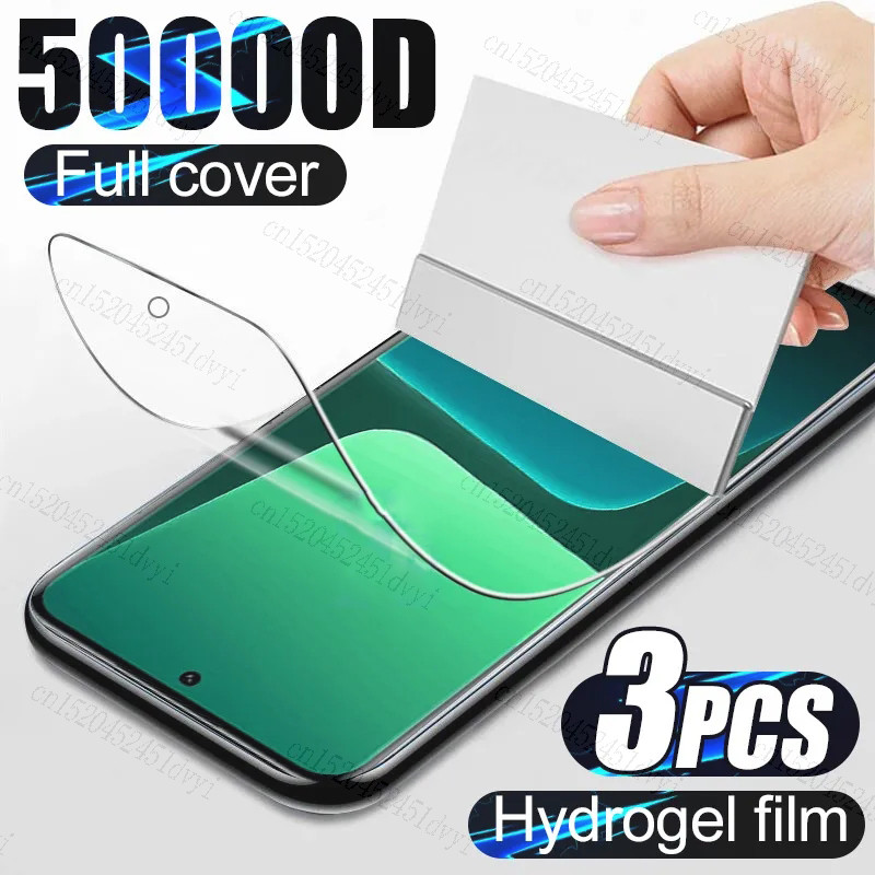 SamsungA06 SamsungA56 3 Phim Hydrogel Mềm Trong Suốt HD Chất Lượng Cao Cho Samsung Galaxy A06 F06 5G