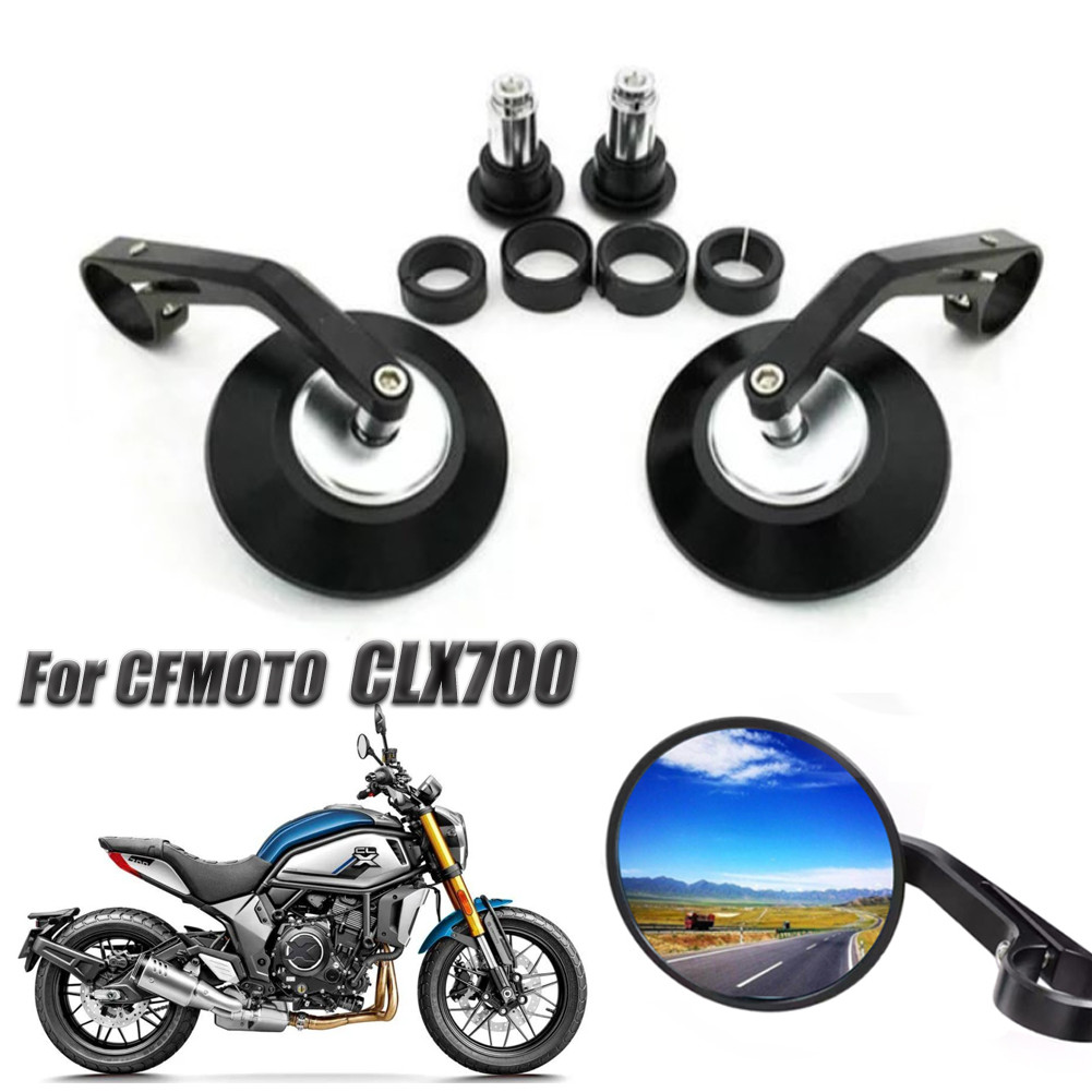 Xe Máy Retro Tay Cầm Gương Chiếu Hậu Góc Gấp Đảo Chiều Tay Cầm Thanh Kết Thúc Gương Bên Cho CFMOTO 7