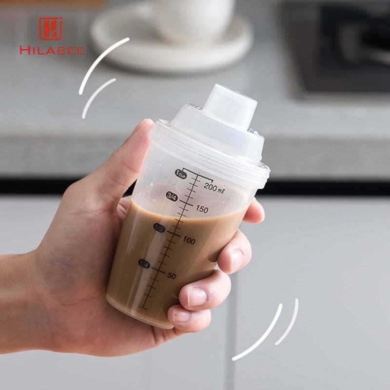 Bình lắc cho bột Protein di động có cân cho