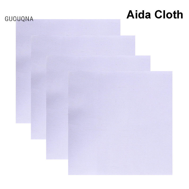 GUOUQNA 11CT 14CT Aida Vải Thêu Chữ Thập DIY Công Việc May Vải GUOUqna