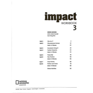 Impact British English 3: Workbook