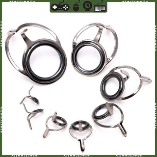 Sta 8 Cái 6 - 30 Nhẫn Mắt Inox Hướng Dẫn Cần Câu Đầu Bộ Sửa Chữa Dòng
