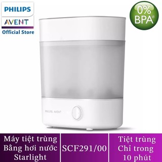 Máy tiệt trùng bình sữa 3 trong 1 Philips Avent Starlight SCF291/00 - Hàng chính hãng