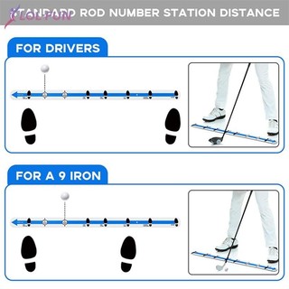 Golf Putting Alignment Rail Putter Ruler Người mới bắt đầu Golfer