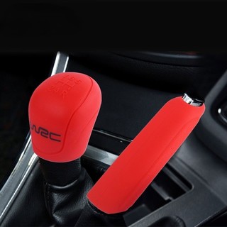 2 Chiếc Đa Năng Xe Bánh Răng Tay Dịch Chuyển Núm Bao Silicon Phanh Tay Chống Trơn Trượt Bảo Vệ Phanh Tay Bao WRC