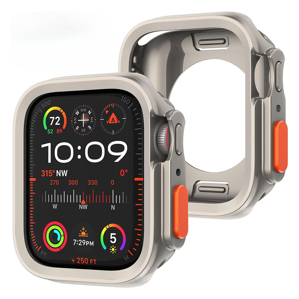 Ốp Lưng Cho Apple Watch Ultra 9 8 7 45mm 41mm 44mm 40mm TPU Mềm Chống Sốc Bảo Vệ Toàn Diện Ốp Lưng C