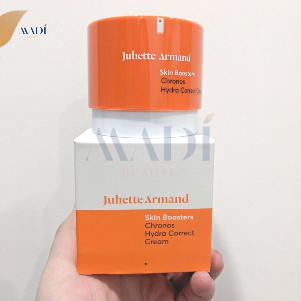 Kem Dưỡng Chống Lão Hóa - Juliette Armand Skin Boosters Chronos Hydra Correct Cream - Hàng Công Ty