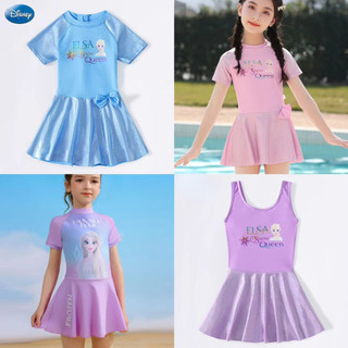 Trẻ em đồ bơi bé gái đồ bơi frozen bé gái giữa lớn trẻ em một mảnh váy đồ bơi bé gái hoạt hình trẻ em đồ bơi-0425