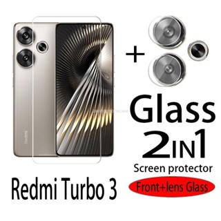 Bảo Vệ Màn Hình Camera 2 Trong 1 Cho Redmi Turbo 3 Turbo3 Xiaomi Poco F6 Poco F6 2024 Full Cover Trong Suốt Kính Cường Lực Bảo Vệ Ống Kính Trước Phim Siêu Mỏng Chống Trầy Xước