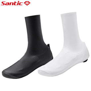  Santic Đi Xe Đạp Bao Da Nam Nữ Chống Thấm Nước Chống Gió Chống Bụi MTB Đường Xe Đạp Bao Giày Thiết Bị Xe Đạp 