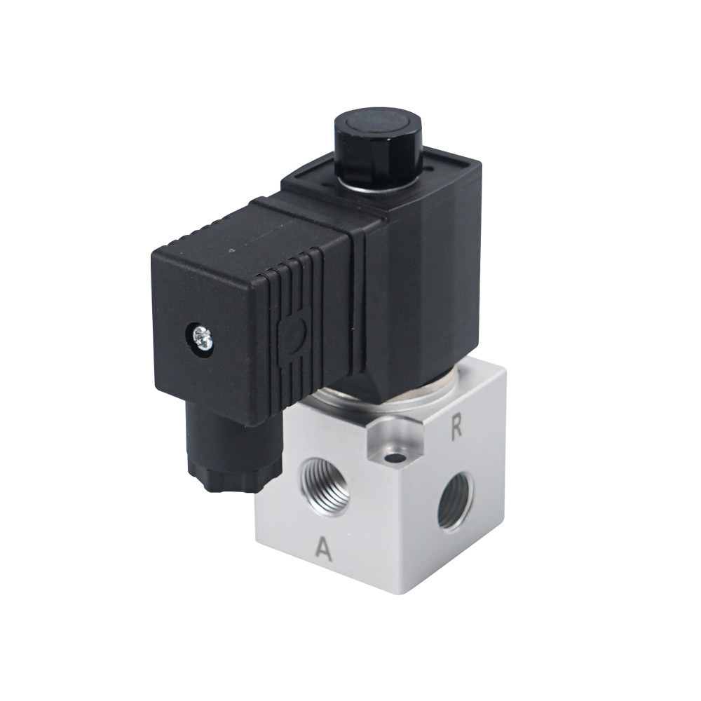 Van điện từ phân phối 3 kênh 2 Bit khí nén 3V1-06 3V206NCB 3V308NCB 3V2-06 08NC 3V2-08 3V3-08