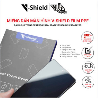 Miếng Dán Màn Hình V-Shield Film Ppf Dành Cho Tecno Sparkgo 2024/ Spark10/ Spark20/Spark20C