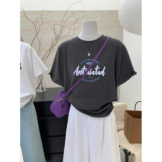 2024 Mới 100% Cotton Unisex Áo Thun Nữ Tay Ngắn Rời Plus Size 5XL Nữ Tee Baggy Nam Nữ Baggy Cổ Tròn Áo