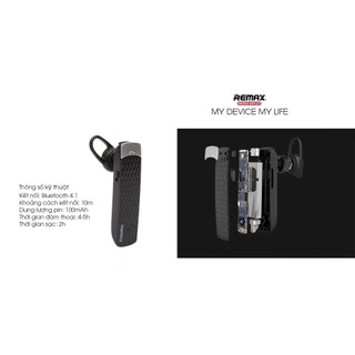 Tai nghe bluetooth chính hãng Remax  pin siêu trâu kết nối không dây RB T1 dòng 2023  có mic đàm thoại 2024