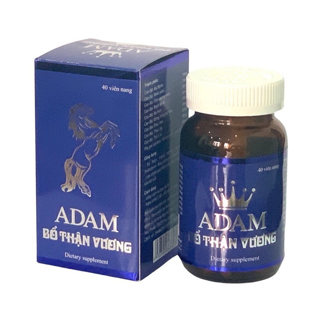 Adam Bổ Thận Vương – Giúp tăng cường sinh lý, chậm mãn dục nam, tăng tiết Testosteron, cải thiện sinh lý nam