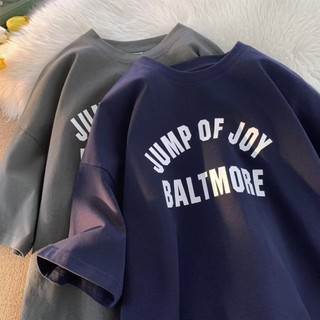 [Plus Size M-8XL] Áo nam mới Áo thun oversize in chữ Hàn Quốc Áo thun ngắn tay thường ngày baju lelaki oversize phong cách nam nữ Áo thun cặp đôi