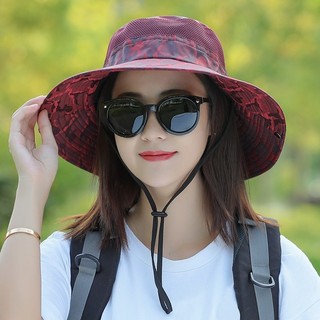Mũ Xô Che Nắng Chống Nắng Mũ Chống Nắng Mùa Hè Ngoài Trời Leo Núi Mũ Câu Cá Vành Lớn