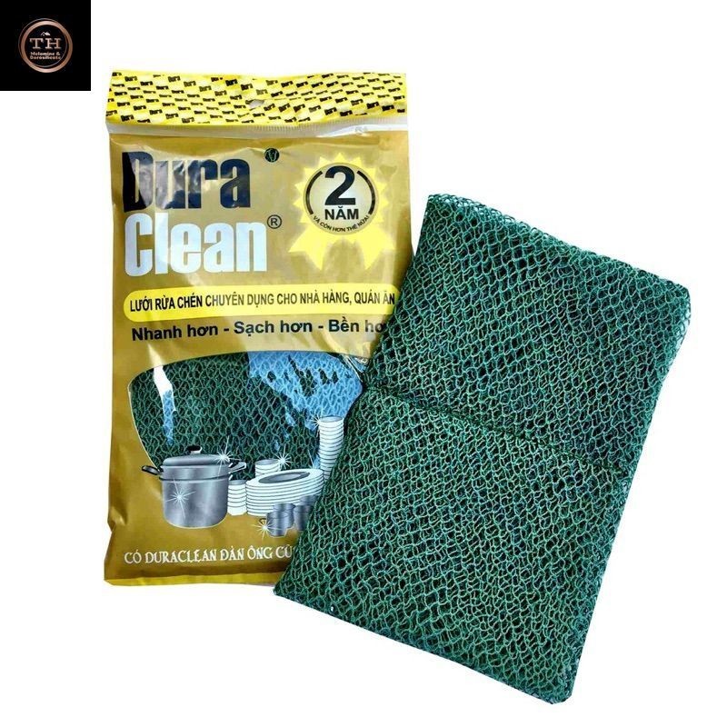 Lưới rửa chén bát DURA CLEAN chuyên dụng cho nhà hàng quán ăn - BỀN ĐẾN 2 NĂM