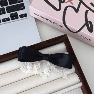 1 Kẹp Tóc Nơ Ren Kẹp Tóc Nữ