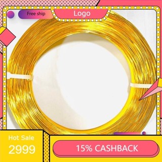 Dây nhôm mạ màu làm bonsai handmade. Cuộn 500g loại 1mm