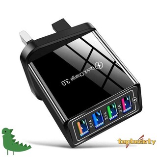 Topbeauty1 sạc nhanh nhanh đa năng usb biến áp 4 cổng nguồn điện