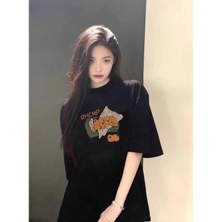 HANUNA Local Brand Áo Thun Phông Form Rộng 100% Cotton BIG SIZE Thời trang mùa hè Áo ngắn tay in hình phong cách mới