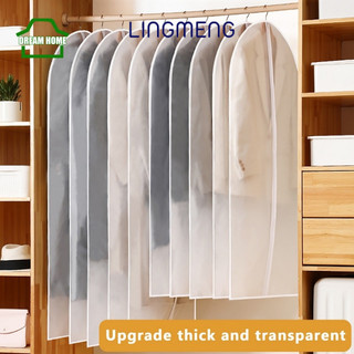Lingmeng Túi đựng trong suốt, chống bụi, thoáng khí, phong cách đơn giản