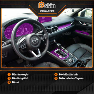 Dán PPF trong suốt bảo vệ nội thất xe Mazda-CX5-2021-2023 {Tặng công cụ hỗ trợ dán tại nhà}