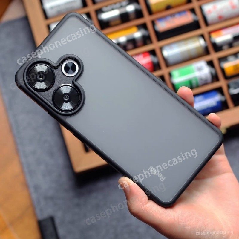 Ốp Cho POCO F6 Pro F6Pro POCOF6 Turbo 3 Turbo3 Vỏ Điện Thoại Chống Rơi Trong Suốt Chống Sốc Mềm TPU 