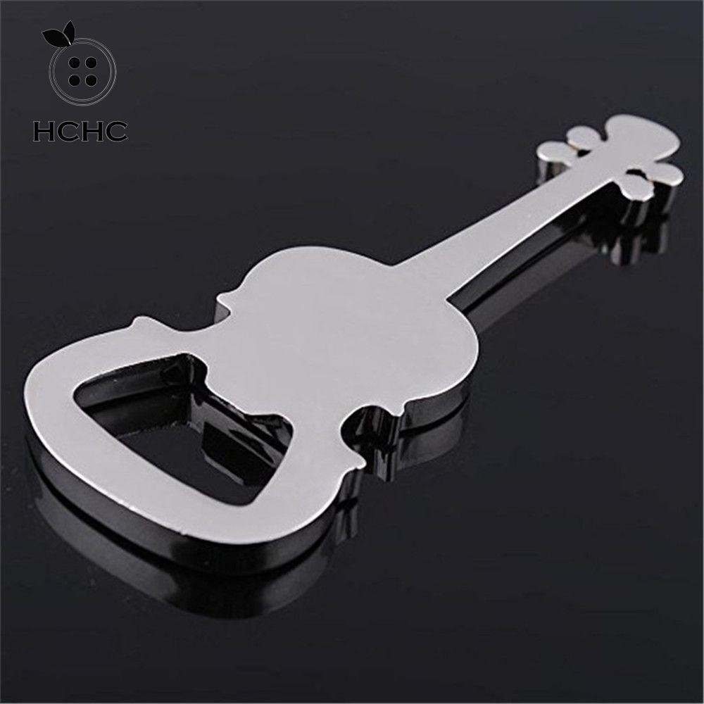 HCHC Dụng cụ mở nắp chai hình đàn Guitar kim loại mới Thiết kế đàn Guitar Dụng cụ mở bia