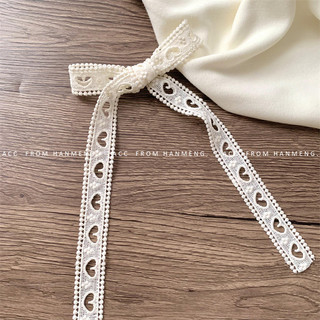 Kẹp Tóc Nữ Ren Ruy Băng Nơ Kẹp Tóc