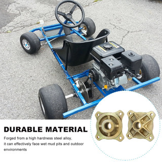 1 cặp 4 bông 24t spline trục sau bánh xe các đầu mối 25 mm cho 125cc 150cc 200cc go kart atv quad