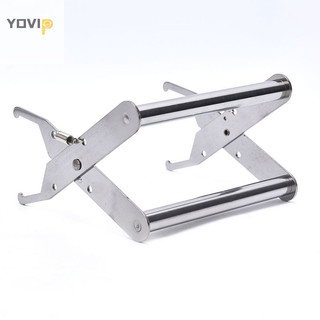 Yovip Thép không gỉ Ong Tổ Khung Giá Đỡ Nâng Bắt Dụng Cụ Giữ Ong Trang Bị VN