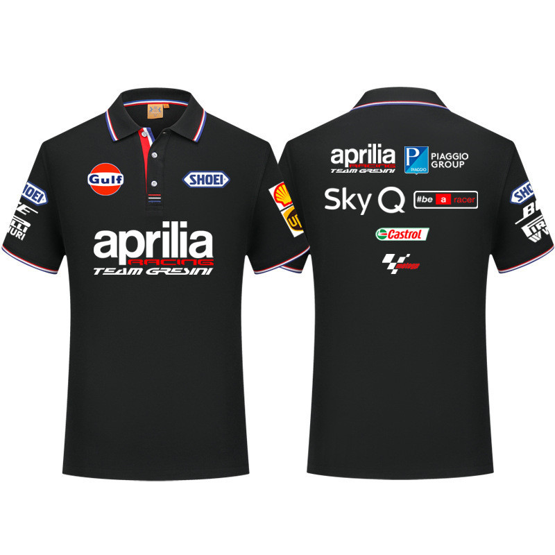 Aprilia Tay Ngắn F1 Racing Jersey - Phù hợp cho xe máy và xe đạp