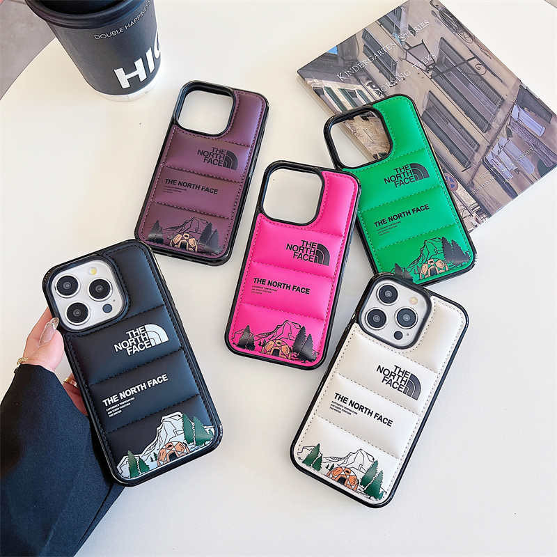 [TNF] Ốp Điện Thoại Puffer 3D Lông Vũ Cho iPhone 15 Pro Max iPhone 11 12 13 14 Pro Max Vỏ Điện Thoại