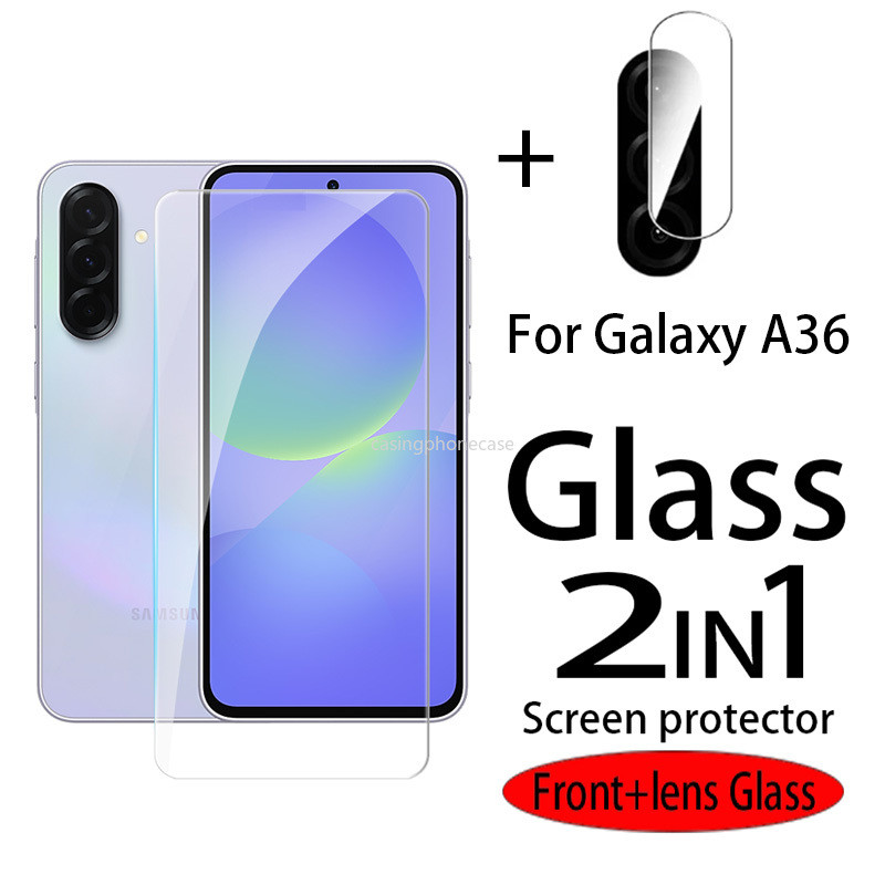 Bảo Vệ Màn Hình Camera Cho Samsung Galaxy A36 A56 Samsung A36 A56 5G 2025 Full Cover Trong Suốt Kính