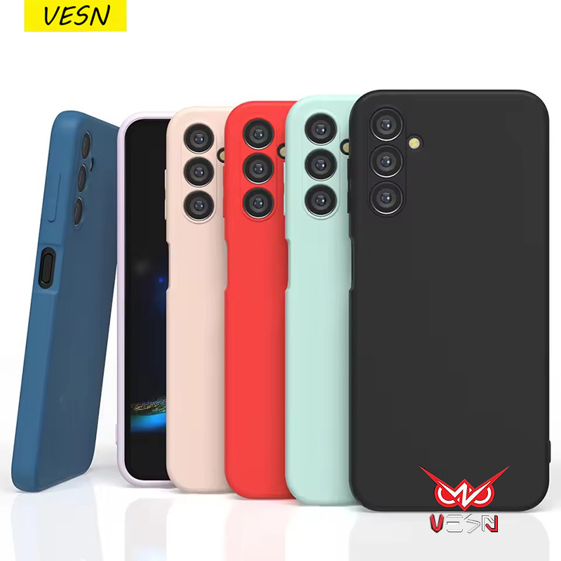 Ốp lưng chất liệu mịn che camera viền vuông Cho Samsung ss Galaxy A56 A55 A36 A35 A26 A25 A16 A15 4G
