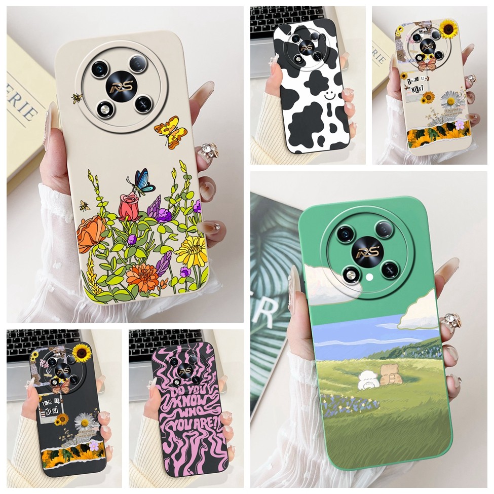 Ốp lưng ITEL RS4 4G S666LN Vỏ họa tiết mèo dễ thương thời trang Vỏ silicon ốp lưng Vỏ điện thoại ITE