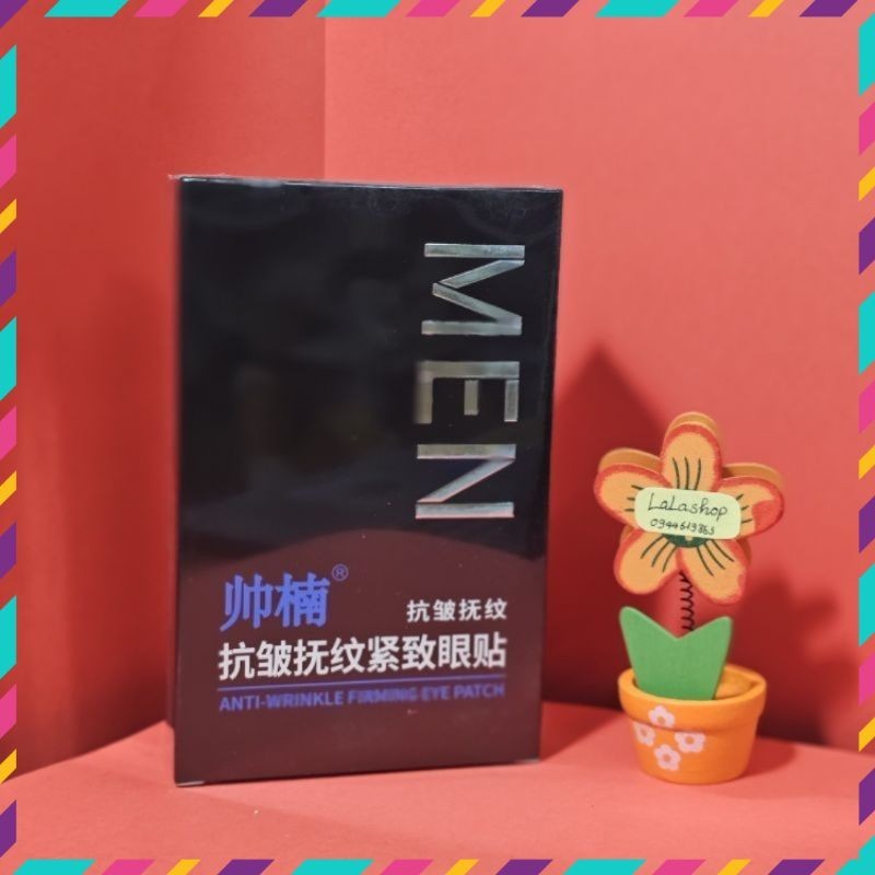 Miếng Dán Pearl Roe Men Loại Bỏ Quầng Thâm Và Bọng Mắt Loại Bỏ Đường Viền Làm Mờ Nếp Nhăn - Hộp 16 miếng - HTHshop102