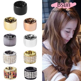 Kẹp tóc dạng tròn xinh xắn cho nữ