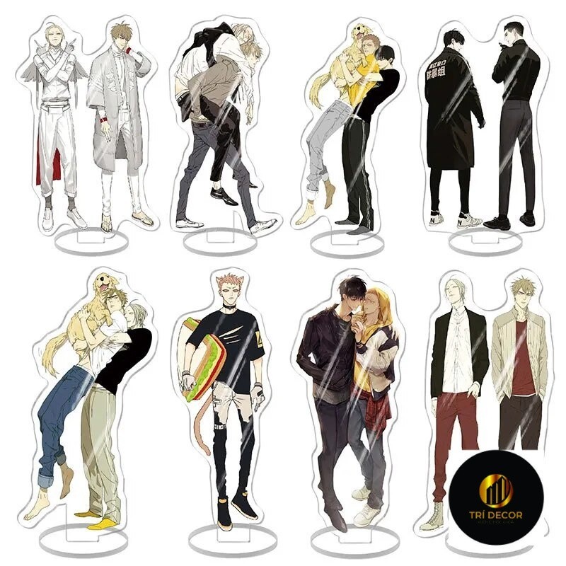 Mô hình Standee 19 Days Manhua BL Kiến Nhất Triển Chính Hi Hạ Thiên Mạc Quan Sơn Phụ kiện trang trí 