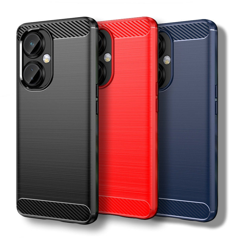 Dành Cho OnePlus Nord CE 3 Lite 5G Ốp Lưng Nord N30 CE 3 Lite Cover 6,72 inch Sợi Carbon Chống Sốc Ố
